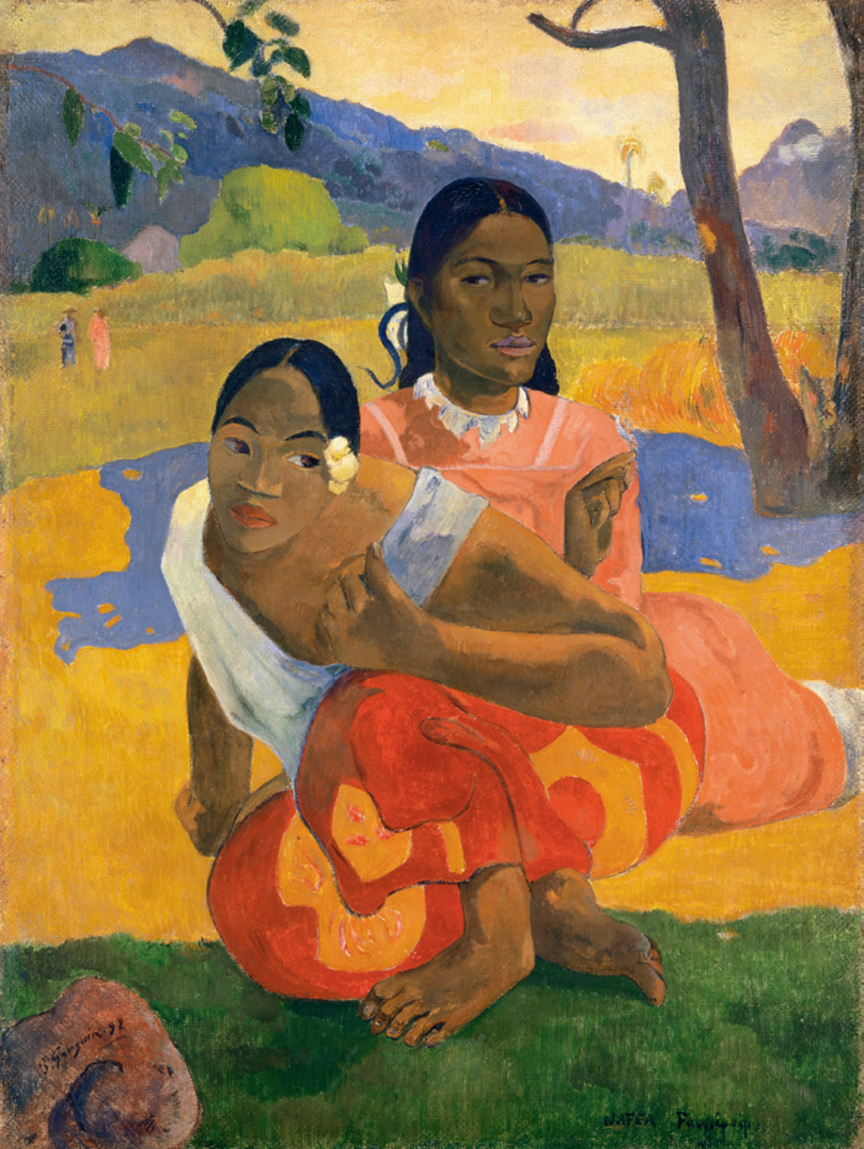 Paul Gauguin - Nafea Faa Ipoipo? When Will You Marry? 1892